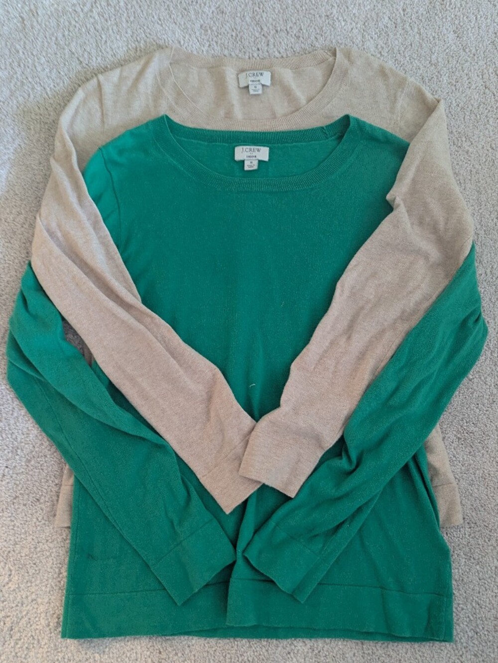 J. Crew Teddie Sweaters 100% cotton